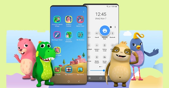 Giao diện cài đặt chế độ trẻ em trên smartphone.